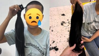 Woman scammed into shaving head in fake hair-buying scheme | Thaiger