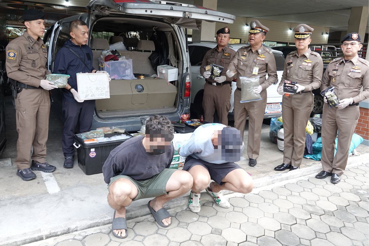 Bangkok police bust bizarre AI QR code drug operation | Thaiger