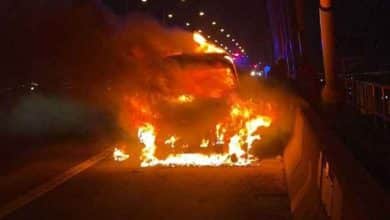 Couple’s newly bought car goes up in flames before reaching home | Thaiger