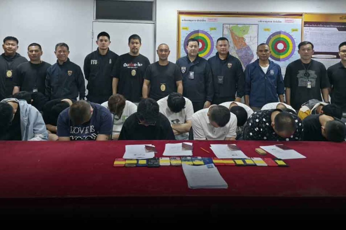 Chinese scammer gang caught hiding in Bangkok hotel | Thaiger