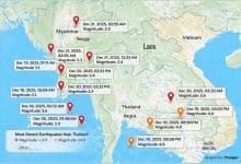 Series of Earthquakes Felt Near Thailand as Regional Seismic Activity Intensifies | Thaiger