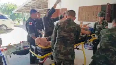Thai marine officer loses foot to Cambodian mine near border | Thaiger