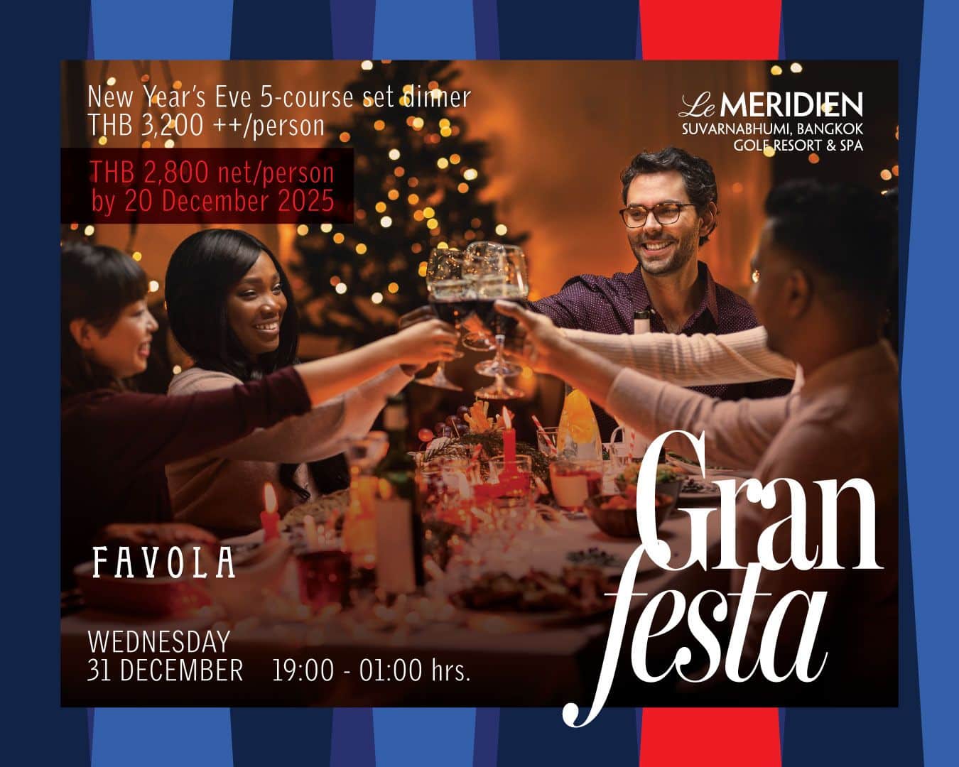 NYE at Le Meridien Suvarnabhumi