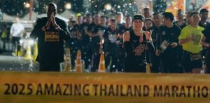 Queen Suthida runs half marathon with Eliud Kipchoge in Bangkok | Thaiger