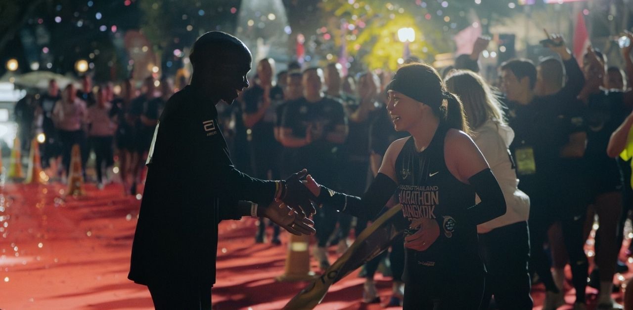 Kenyan running legendary runs with Thai queen