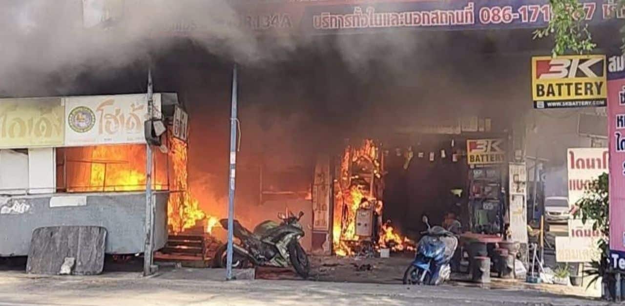 Thai mother and 2 children die embracing in Samut Sakhon building fire | Thaiger