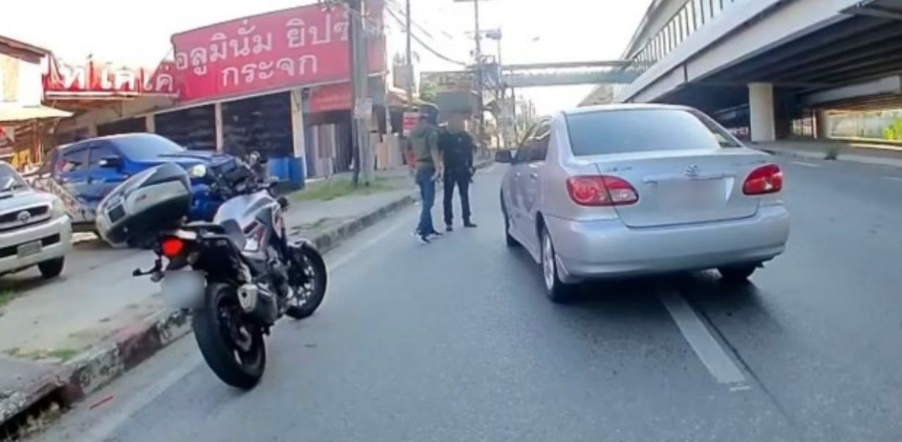 Thai man shoots rider in Nonthaburi road dispute