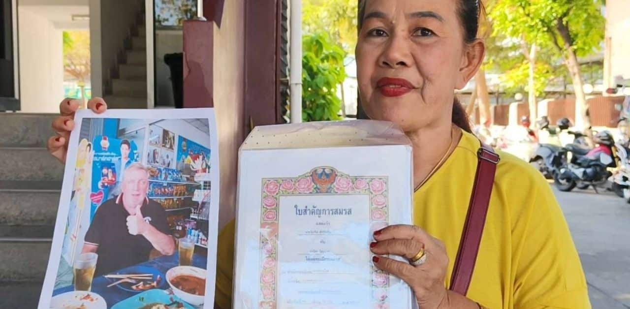Thai wife searches for missing British husband