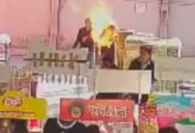 Thai man attempts suicide after setting girlfriend on fire at supermarket | Thaiger