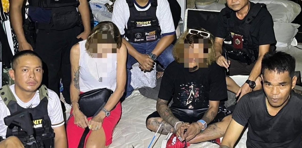 Thai Norwegian drug dealers arrested Phuket