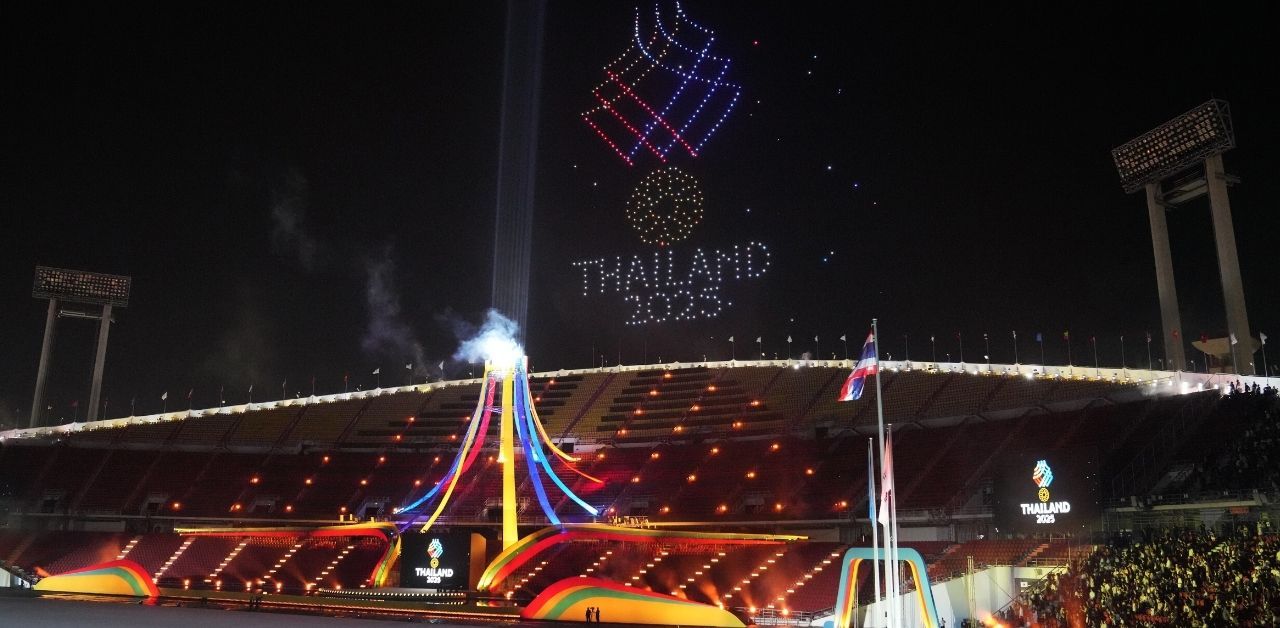 Wrong flag, incorrect medal tally, and lip-sync error disrupt SEA Games opener | Thaiger