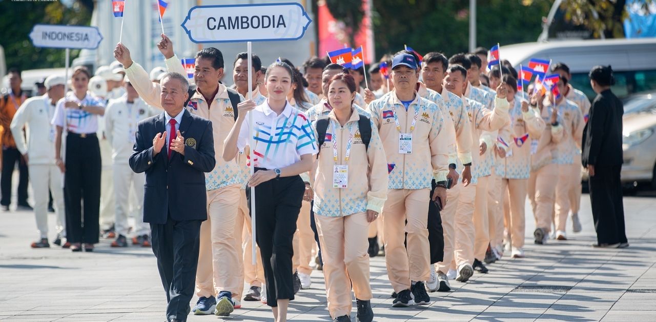 Cambodia in Thailand SEA Games