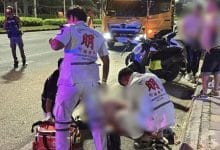 Iraqi motorcyclists ride against traffic and collide with Russians in Pattaya | Thaiger