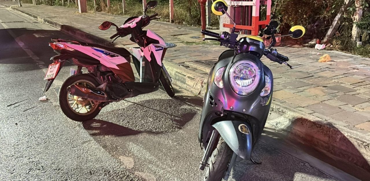 Motorcycle accident injures Russian and Iraqi