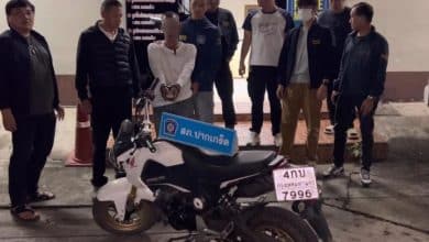 Thai man cites son with Down’s syndrome after stealing police’s motorcycle | Thaiger