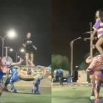 Chon Buri teens turn themselves in after viral buffalo statue dance | Thaiger