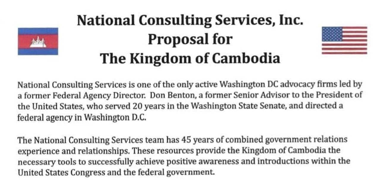 Thai NGO accuses Cambodia of hiring US firm to wage information warfare | Thaiger
