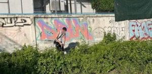 Calls for legal action after foreigners spray-paint walls in Phuket | Thaiger