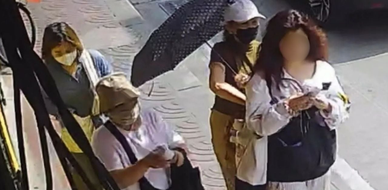 Pickpocket gang caught on CCTV stealing from foreign woman in Bangkok | Thaiger