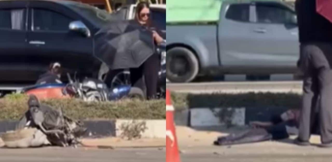 Foreign student injured in Chiang Rai car accident