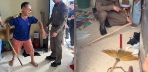 Phuket man arrested after beating wife to death with broomstick | Thaiger