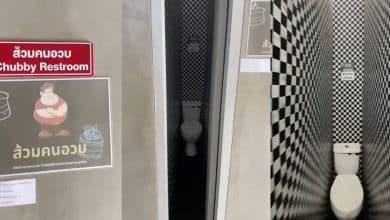 Petrol station bathroom in Khon Kaen go viral for unique designs | Thaiger