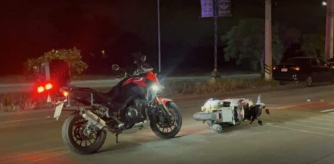 Dutch motorcyclist killed after crashing into parked pickup in Chon Buri | Thaiger