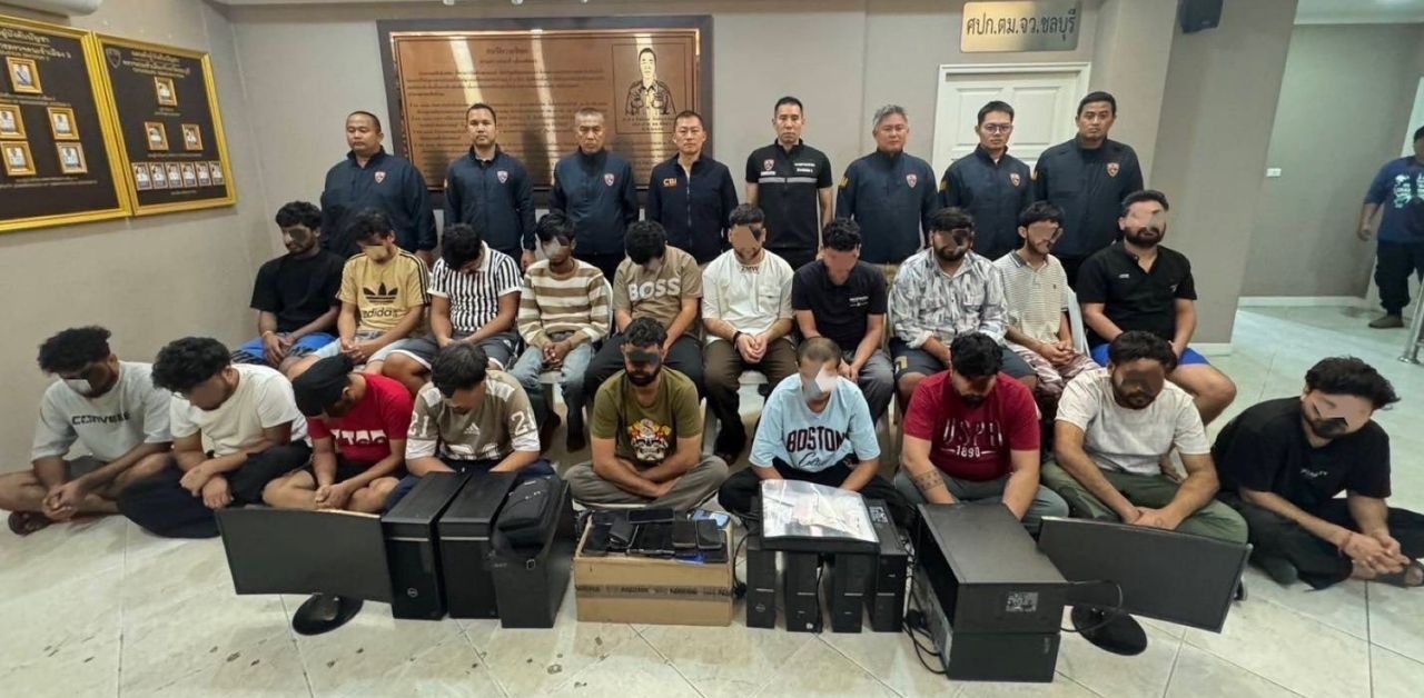 19 Indian nationals arrested in Pattaya for illegally selling sex products online | Thaiger