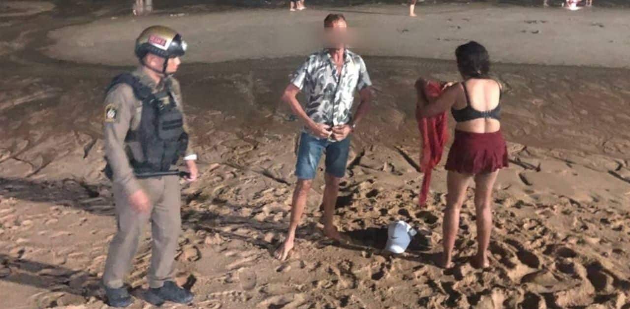 Danish man and Thai woman intervened while having sex off Pattaya beach | Thaiger