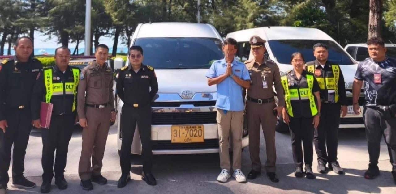 Phuket van driver faces fine and licence suspension for striking foreigner | Thaiger
