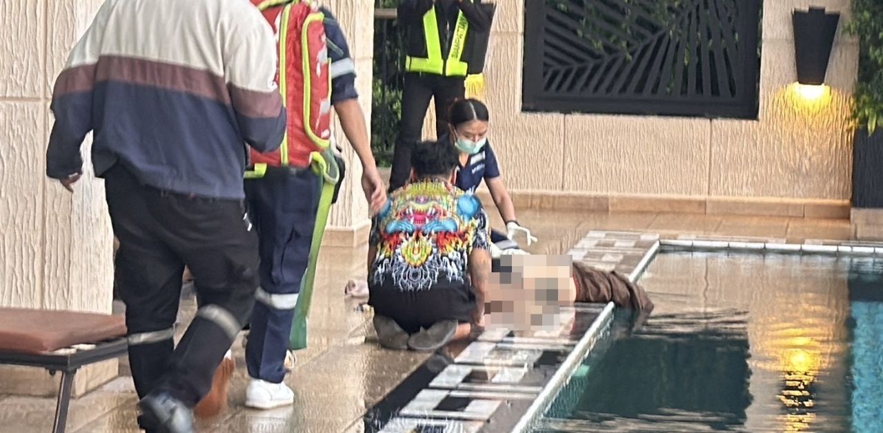 Thai woman falls from Pattaya condo