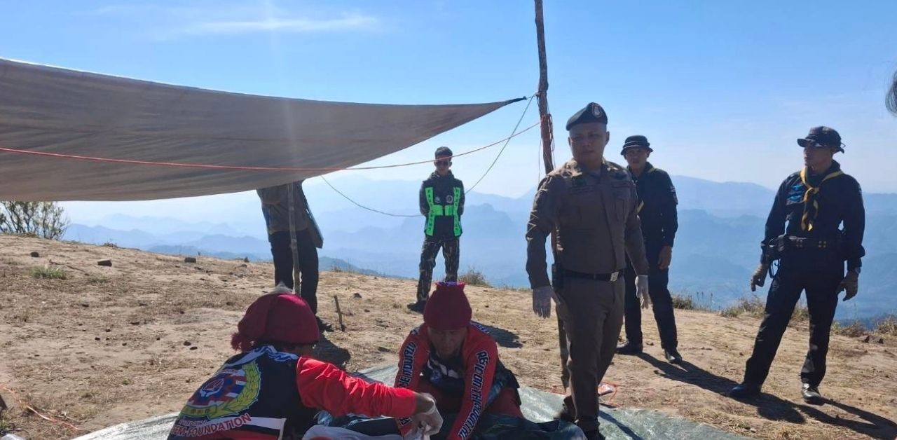 Thai woman falls off cliff to death