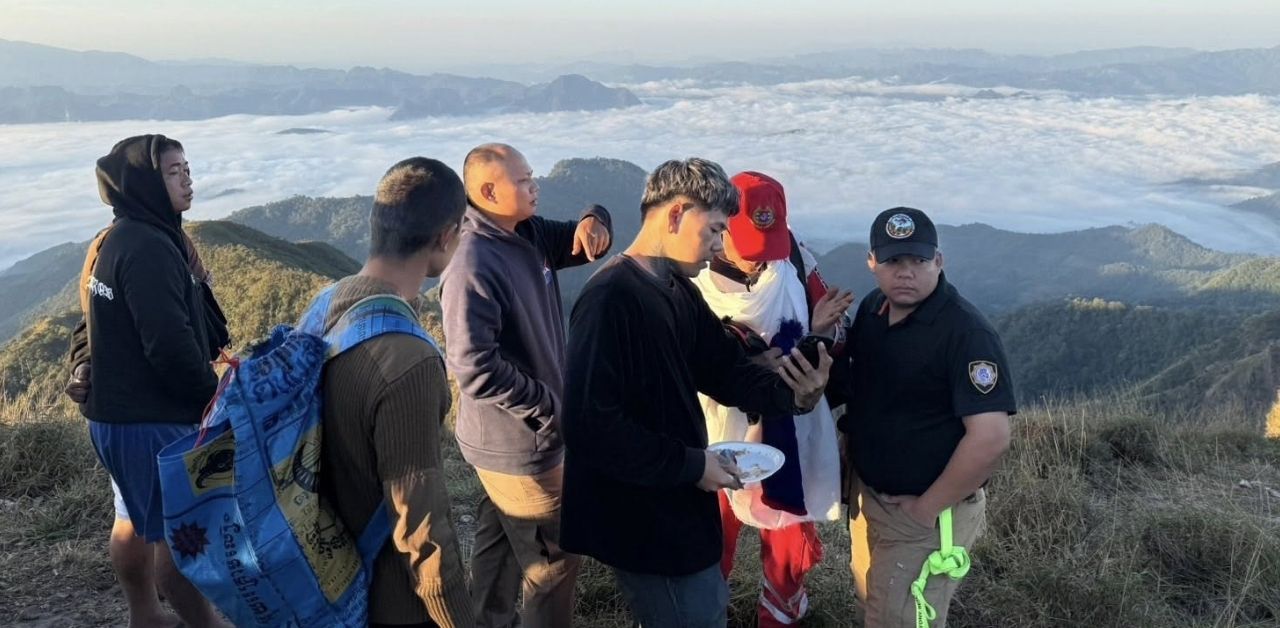 Fatal fall Tak mountain