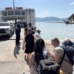 Tourists head to koh chang for new year as ferry traffic jams stretch 1km | Thaiger