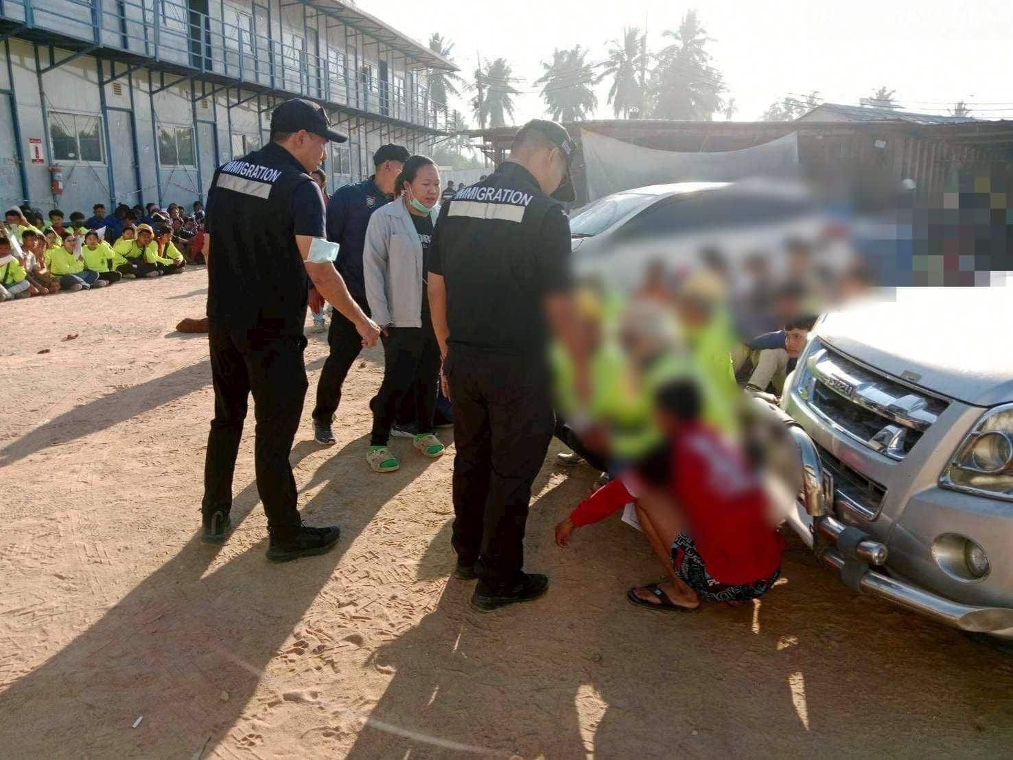 Chonburi raids uncover 200 migrant workers violating Thai immigration laws | News by Thaiger