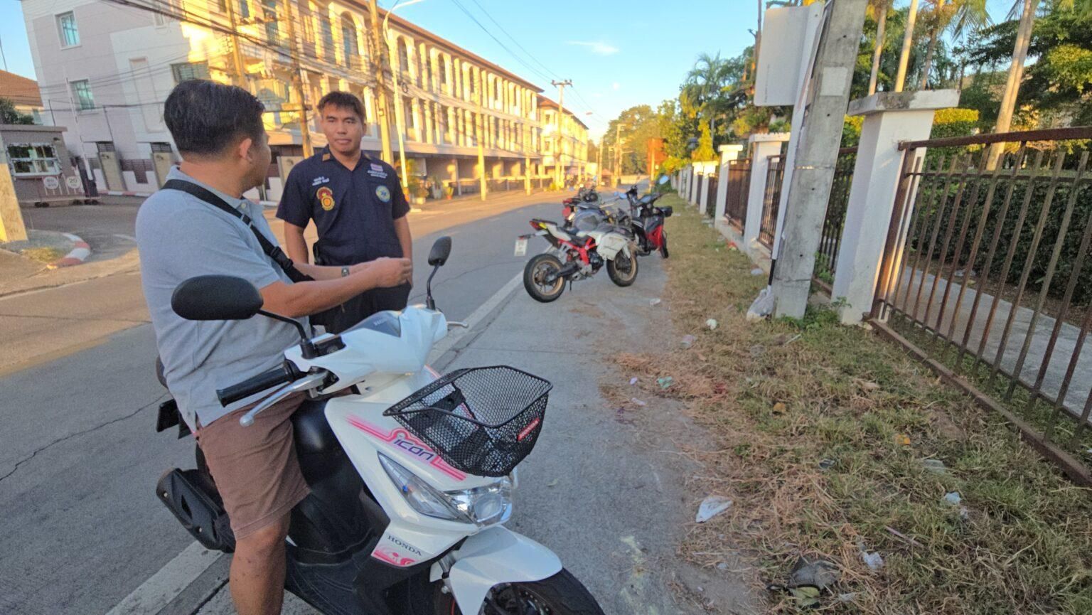 Foreign motorcyclist critically injured in Pattaya-area high-speed curve crash | News by Thaiger