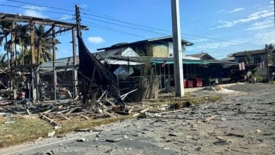 Cambodian BM-21 rocket injures two, destroys homes in Srisaket | Thaiger