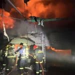 Fire Destroys Shops at Rong Kluea Market on Thai-Cambodian Border | Thaiger