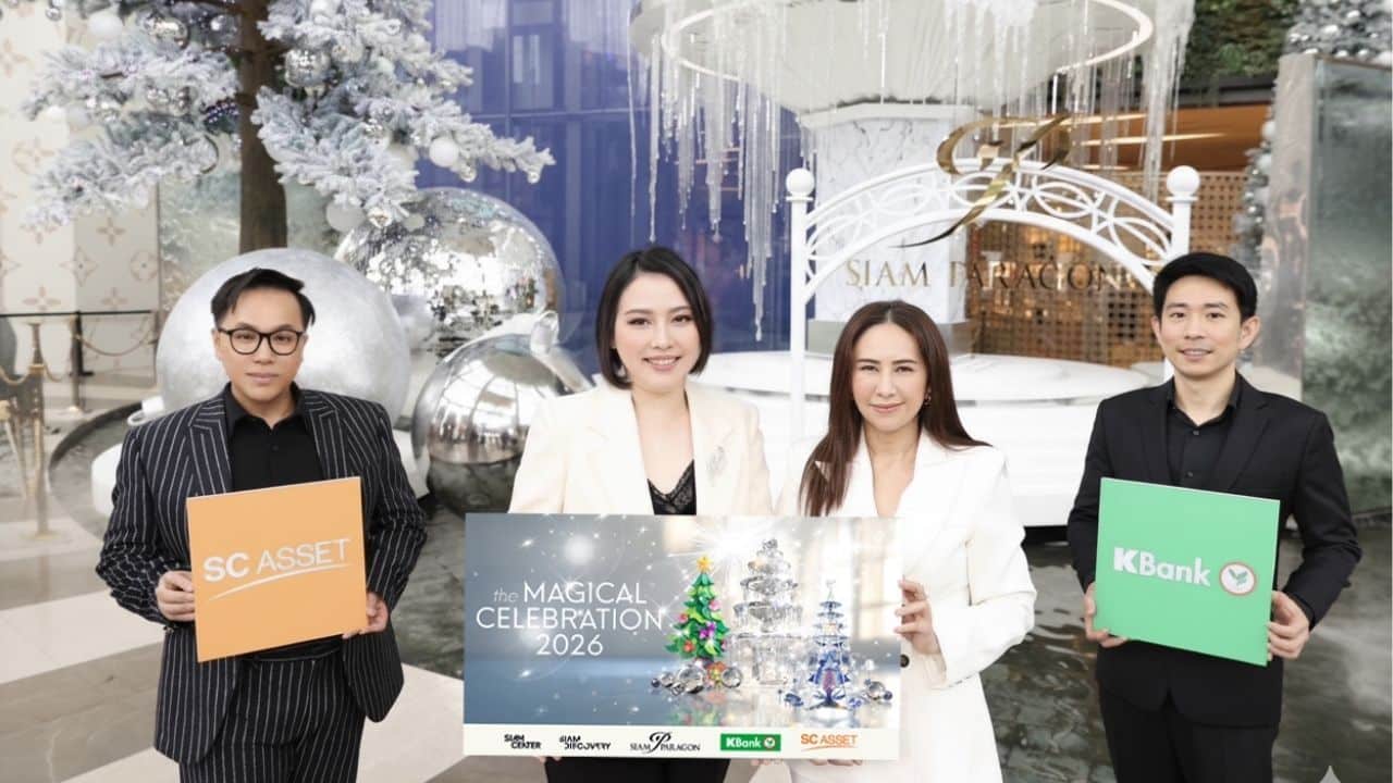 Siam Paragon The Magical Celebration 2026 celebrates 20 years with festive spectacles | News by Thaiger