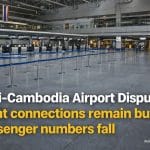 Thai and Cambodian Airport Passenger Numbers Drop Despite Open Flights | Thaiger
