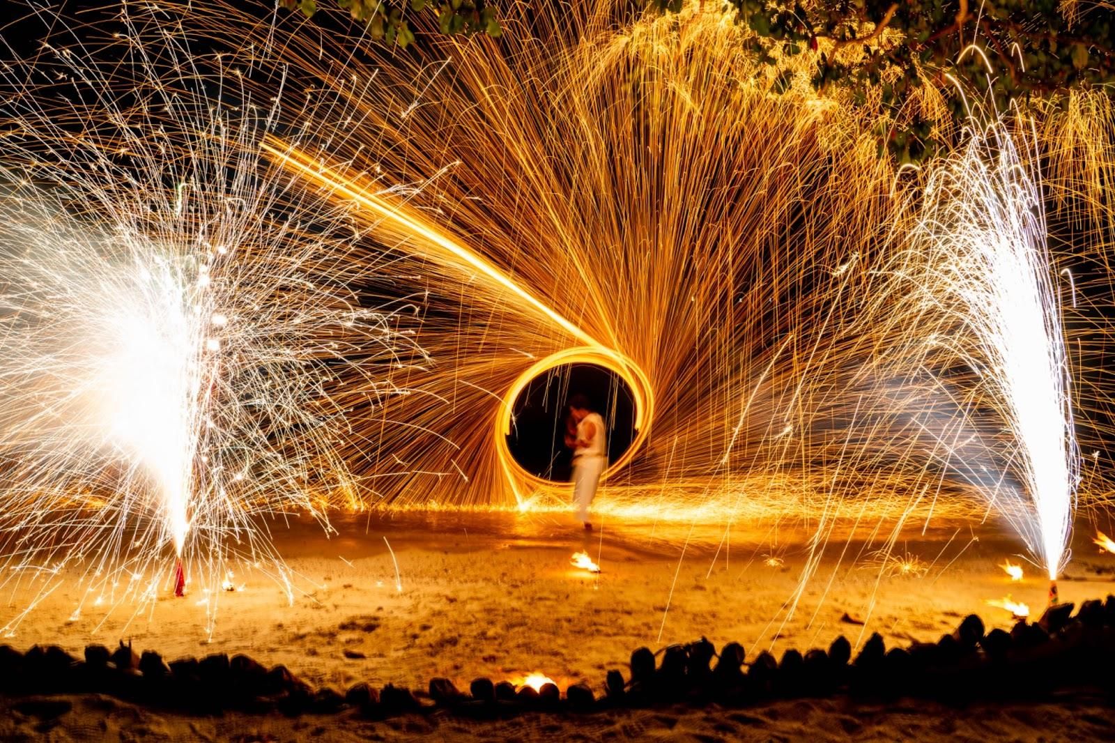 Entertainment for New Year's Eve at the Naka Island Phuket