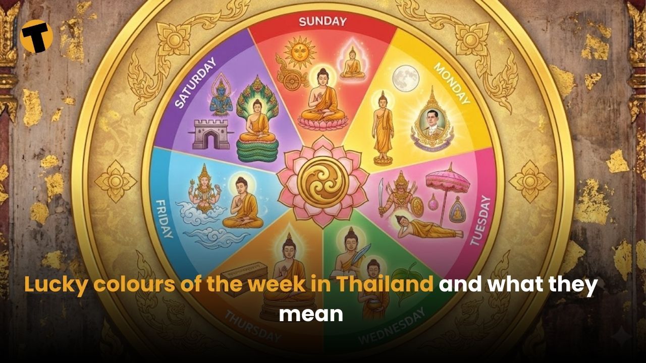 Lucky colours of the week in Thailand and what they mean | Thaiger