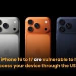 Warning! iPhone 16 to 17 are vulnerable to hackers who can access your device through the USB-C port | Thaiger