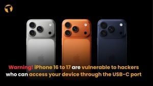 Warning! iPhone 16 to 17 are vulnerable to hackers who can access your device through the USB-C port | Thaiger