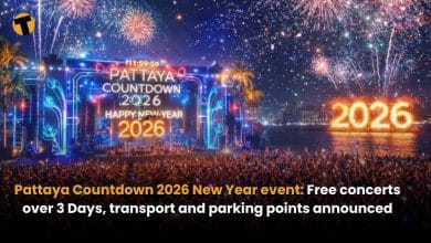 Pattaya Countdown 2026 New Year event: Free concerts over 3 Days, transport and parking points announced | Thaiger