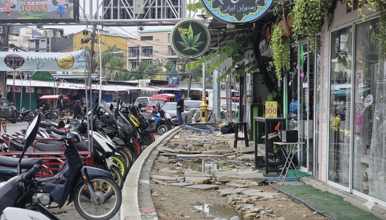 Patong sidewalk upgrades on track, says Mayor Lalita | News by Thaiger