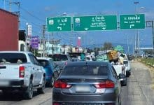 New year exodus brings heavy traffic to isan on highway 304 | Thaiger