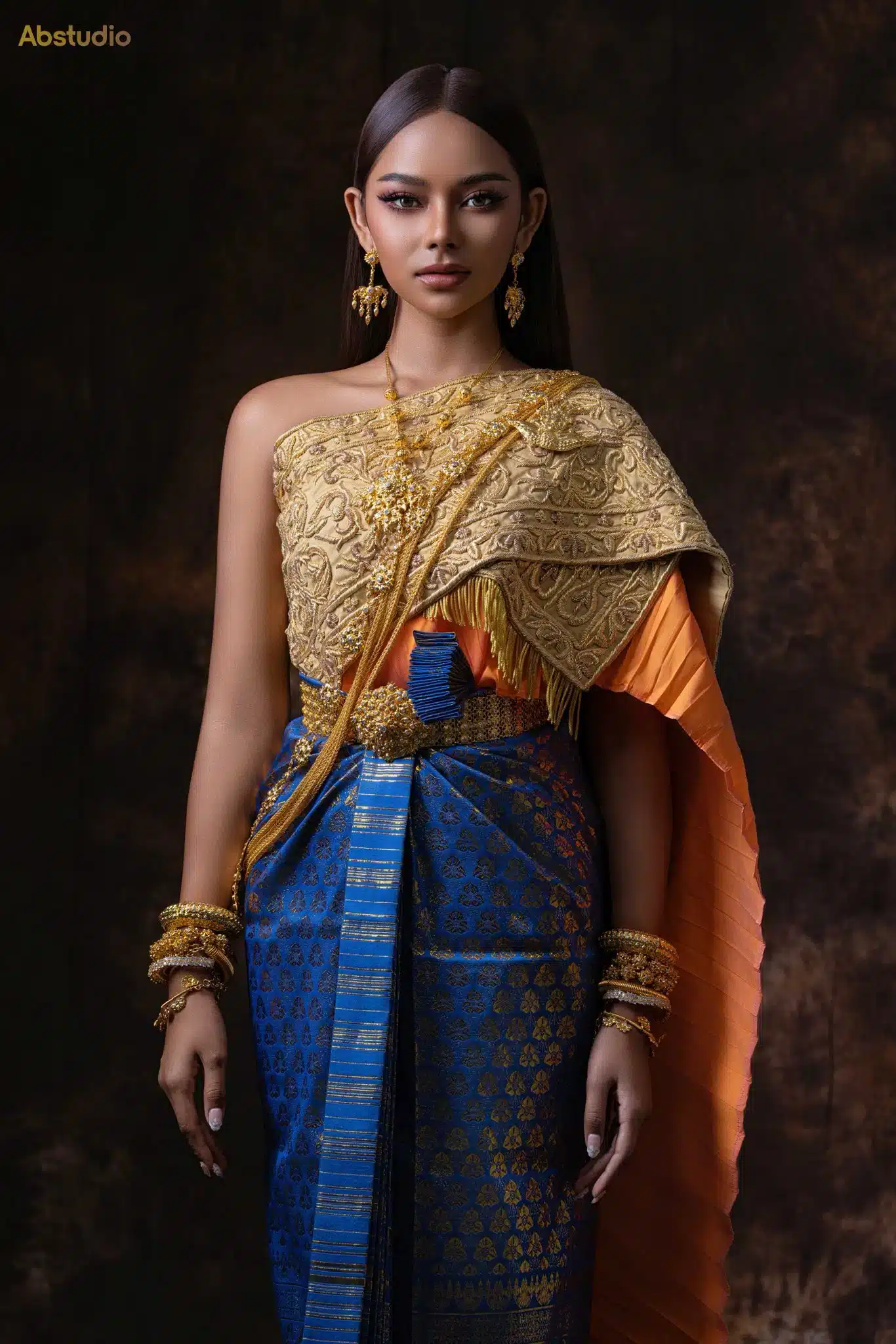 Sreypii traces the traditional dress's evolution from the Khmer royal court to modern public use.