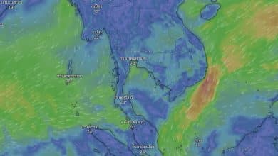 Double cold front to hit Thailand after New Year, Bangkok lows at 18.4°C | Thaiger