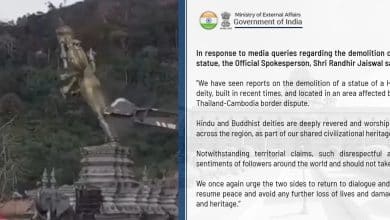 India condemns Thailand for demolishing Hindu statue at Cambodia border | Thaiger